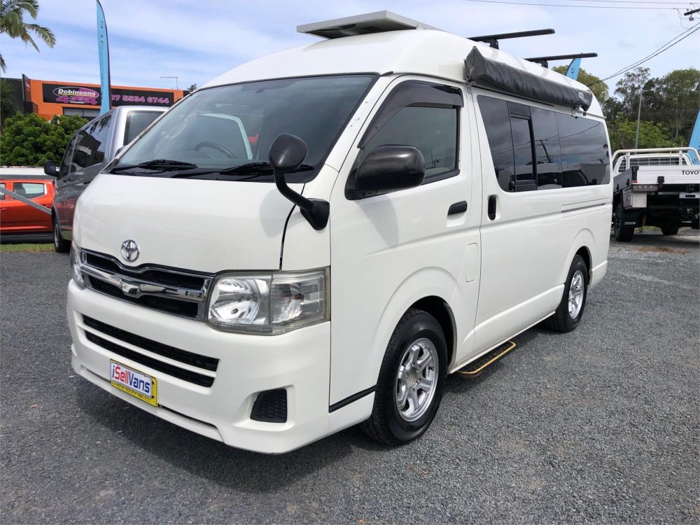 2010 TOYOTA HIACE LWB HIGH ROOF CAMPERVAN