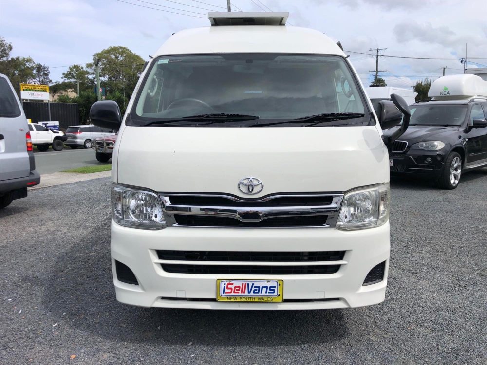 2010 TOYOTA HIACE LWB HIGH ROOF CAMPERVAN image 2